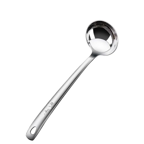Suppenkelle, Küchengeräte 316 Edelstahl Großraumkelle Küche Haushalt Groß Suppeneintopf Kommerzieller langer Griff mit tiefer Kelle Leicht zu reinigen Suppenkelle, Küchengeräte 316 Edelstahl Großraumkelle Küche Haushalt Groß Suppeneintopf Kommerzieller langer Griff mit tiefer Kelle Leicht zu reinigen von QQNQQ