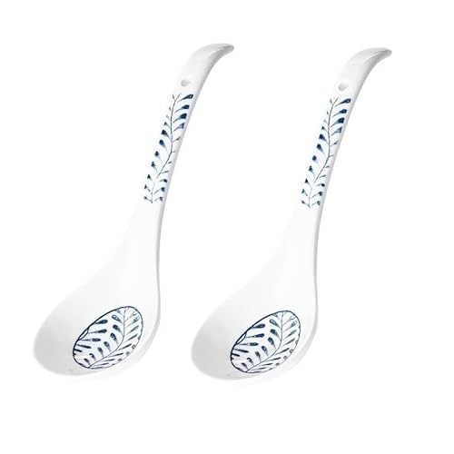 Suppenkelle, Küchengeräte Keramik-Kelle mit langem Griff Haushalts-einfache große Congee-Löffel Multifunktionsgeschirr 23 * 7 cm Leicht zu reinigen Suppenkelle, Küchengeräte Keramik-Kelle mit langem Griff Haushalts-einfache große Congee-Löffel Multifunktionsgeschirr 23 * 7 cm Leicht zu reinigen von QQNQQ