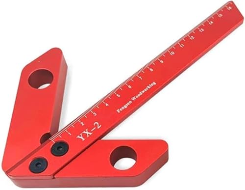 Winkelmesser, Winkellineal, Anreißer for die Holzbearbeitung, quadratischer for, 45 ° 90, rechtwinkliger, Hilfswerkzeuge for Winkelmesser, Winkellineal, Anreißer for die Holzbearbeitung, quadratischer for, 45 ° 90, rechtwinkliger, Hilfswerkzeuge for von QQNQQ