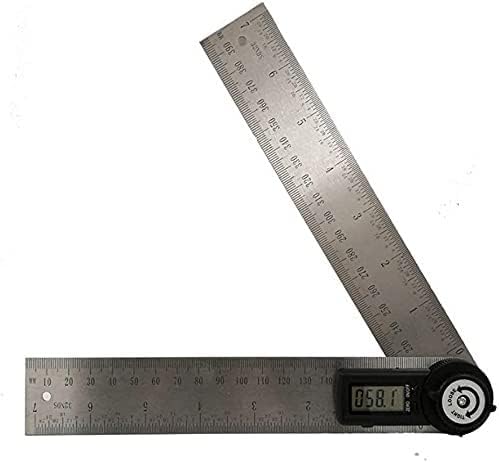 Winkelmesser, Winkellineal, elektronisches aus Edelstahl, for die Holzbearbeitung, multifunktional, 360 Grad, for Winkelmesser, Winkellineal, elektronisches aus Edelstahl, for die Holzbearbeitung, multifunktional, 360 Grad, for von QQNQQ
