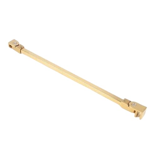 1 Stück verstellbarer Stützarm for Duschtüren aus Edelstahl, Wand-Glas-Halterung for 8–10 mm rahmenloses Glas, robuste Badezimmer-Hardware(Gold,80CM) von QQPQQ