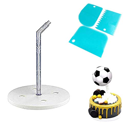 Sertay Kuchen Gießen, Schwerkraftkuchen, Anti-Schwerkraft-Kuchen-Kit, Mit Kuchenschaberdekoration für einzigartige Kuchen für Geburtstagsfeiern, Hochzeiten, Festessen(25 * 20 * 4cm/9.8 * 7.9 * 1.6in) von Sertay