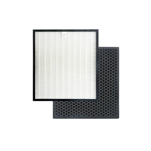 Ersatzfilterset, kompatibel mit Sharp, FP-F30A FP-H30A FP-JM30A-B Luftreinigern FZ-F30HFE, FZ-F30DFE Sieb(Hepa and carbon) von QQTRXGWHX