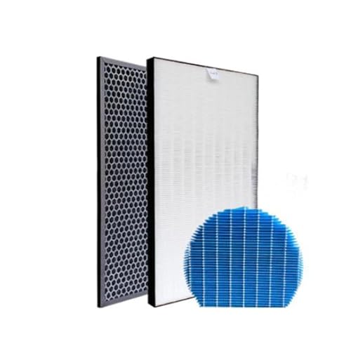 FZ-D40HFE Ersatz-Hepa-Filter for Luftreiniger, kompatibel mit Sharp, KC-D40EUW, KC-D40EUB, KC-D50EUW, Luftreiniger-Teilesieb(Set and Humidifying) von QQTRXGWHX