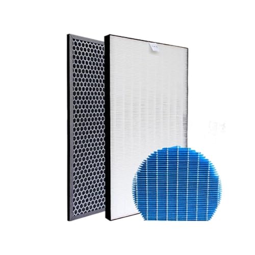 Hepa-Filter FZ-D60HFE Desodorierung FZ-D60DFE FZ-G60DFE Befeuchtung FZ-A61MFR, Kompatibel for Sharp, luftreiniger KC-D61R-W KC-D60E KC-D60EU-W Sieb(Dark Khaki) von QQTRXGWHX