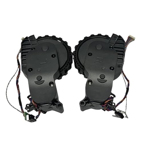 Linke und rechte Räder for Staubsauger, Reiseräder for Staubsauger, kompatibel mit Roborock, S5 Max/S6 Pure/S6 MaxV/E4/E5/G10/S7/S7 Pro(Left and Right) von QQTRXGWHX