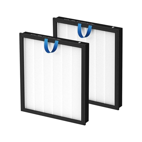 N85R 2er-Pack 100S-Luftreiniger-Ersatzfilter, kompatibel mit LEVOIT Vital 100S, 3-in-1-HEPA-Filtersieb von QQTRXGWHX
