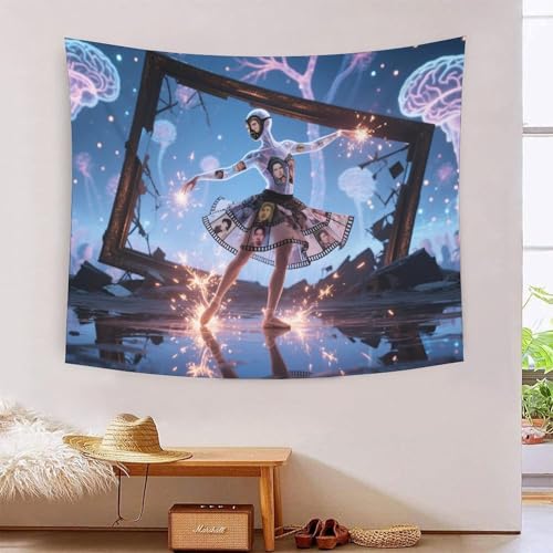 QQZNFTBVF BALLET DANCER 3D Printing Tapestry for Living Room Bedroom Decorations Wall Hanging Home Decor Wall Decor Blanket 150cmx200cm QQZNFTBVF BALLET DANCER 3D Printing Tapestry for Living Room Bedroom Decorations Wall Hanging Home Decor Wall Decor Blanket 150cmx200cm von QQZNFTBVF