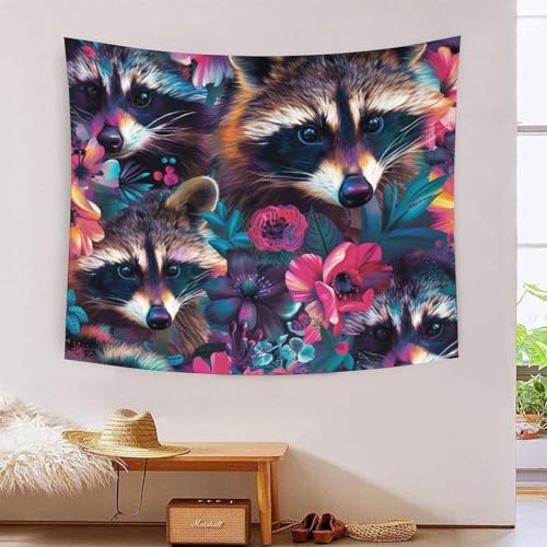 QQZNFTBVF Cute Animals 3D Printing Tapestry for Living Room Bedroom Decorations Wall Hanging Home Decor Meditation Blanket 130cmx150cm QQZNFTBVF Cute Animals 3D Printing Tapestry for Living Room Bedroom Decorations Wall Hanging Home Decor Meditation Blanket 130cmx150cm von QQZNFTBVF