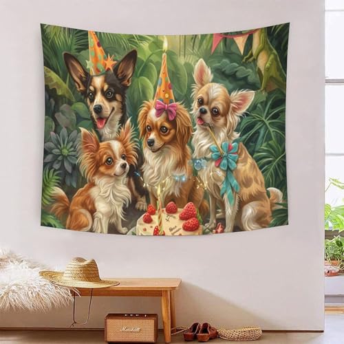 QQZNFTBVF Cute Dog 3D Printing Tapestry for Living Room Bedroom Decorations Wall Hanging Home Decor Beach Blanket 100cmx150cm QQZNFTBVF Cute Dog 3D Printing Tapestry for Living Room Bedroom Decorations Wall Hanging Home Decor Beach Blanket 100cmx150cm von QQZNFTBVF