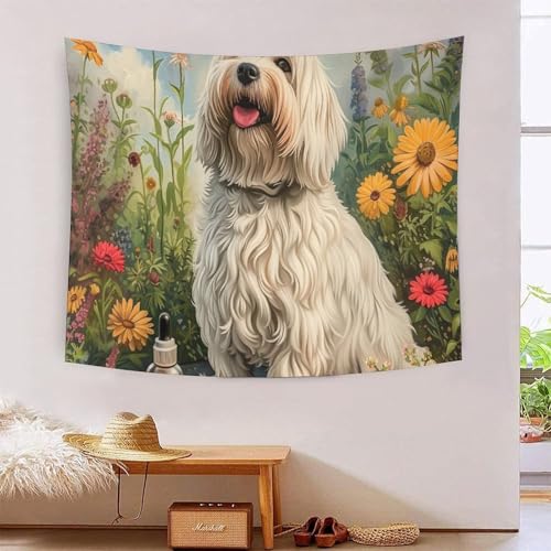 QQZNFTBVF Cute Dog 3D Printing Tapestry for Living Room Bedroom Decorations Wall Hanging Home Decor Meditation Blanket 100cmx150cm QQZNFTBVF Cute Dog 3D Printing Tapestry for Living Room Bedroom Decorations Wall Hanging Home Decor Meditation Blanket 100cmx150cm von QQZNFTBVF