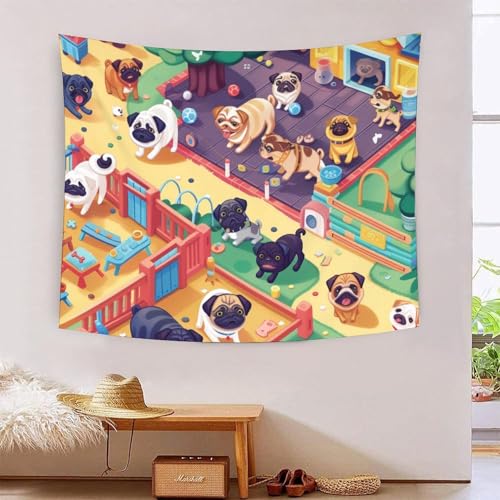 QQZNFTBVF Dog 3D Printing Tapestry for Living Room Bedroom Decorations Wall Hanging Home Decor Wall Decor Blanket 180cmx230cm QQZNFTBVF Dog 3D Printing Tapestry for Living Room Bedroom Decorations Wall Hanging Home Decor Wall Decor Blanket 180cmx230cm von QQZNFTBVF