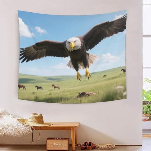 QQZNFTBVF Eagle 3D Printing Tapestry for Living Room Bedroom Decorations Wall Hanging Home Decor Wall Decor Blanket 150cmx200cm QQZNFTBVF Eagle 3D Printing Tapestry for Living Room Bedroom Decorations Wall Hanging Home Decor Wall Decor Blanket 150cmx200cm von QQZNFTBVF
