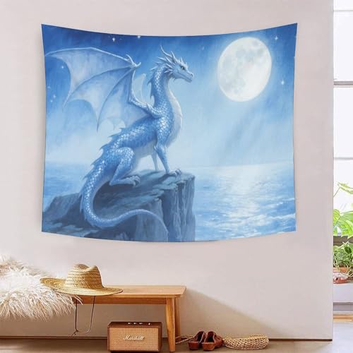 QQZNFTBVF European Dragon 3D Printing Tapestry for Living Room Bedroom Decorations Wall Hanging Home Decor Meditation Blanket 70cmx100cm QQZNFTBVF European Dragon 3D Printing Tapestry for Living Room Bedroom Decorations Wall Hanging Home Decor Meditation Blanket 70cmx100cm von QQZNFTBVF