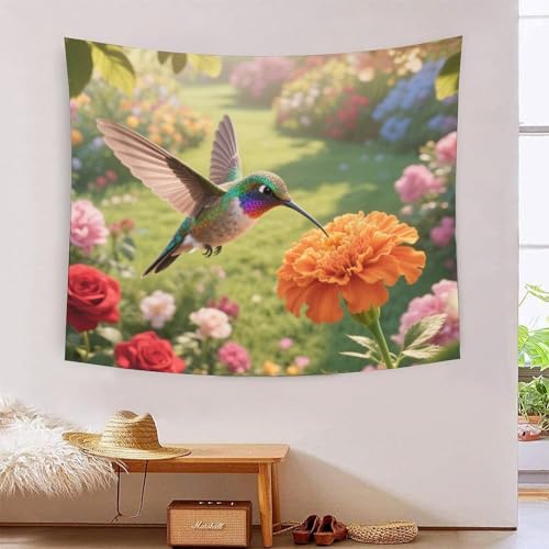 QQZNFTBVF Hummingbird 3D Printing Tapestry for Living Room Bedroom Decorations Wall Hanging Home Decor Poster 130cmx150cm QQZNFTBVF Hummingbird 3D Printing Tapestry for Living Room Bedroom Decorations Wall Hanging Home Decor Poster 130cmx150cm von QQZNFTBVF