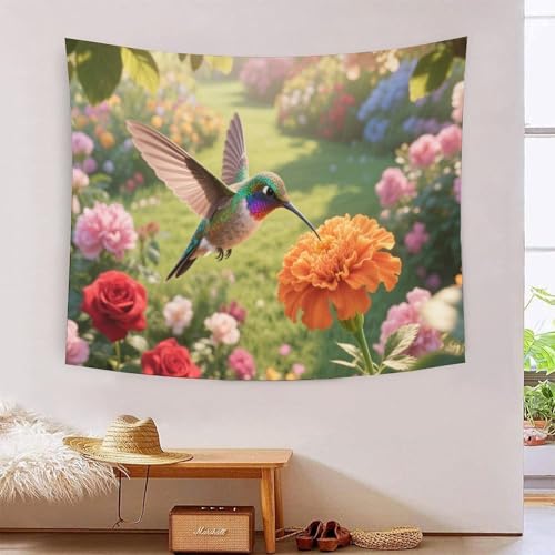 QQZNFTBVF Hummingbird 3D Printing Tapestry for Living Room Bedroom Decorations Wall Hanging Home Decor Poster 70cmx100cm QQZNFTBVF Hummingbird 3D Printing Tapestry for Living Room Bedroom Decorations Wall Hanging Home Decor Poster 70cmx100cm von QQZNFTBVF