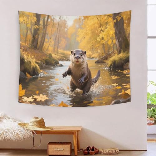 QQZNFTBVF Otter 3D Printing Tapestry for Living Room Bedroom Decorations Wall Hanging Home Decor Beach Blanket 70cmx100cm QQZNFTBVF Otter 3D Printing Tapestry for Living Room Bedroom Decorations Wall Hanging Home Decor Beach Blanket 70cmx100cm von QQZNFTBVF