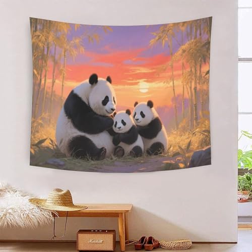 QQZNFTBVF Panda 3D Printing Tapestry for Living Room Bedroom Decorations Wall Hanging Home Decor Beach Blanket 100cmx150cm QQZNFTBVF Panda 3D Printing Tapestry for Living Room Bedroom Decorations Wall Hanging Home Decor Beach Blanket 100cmx150cm von QQZNFTBVF
