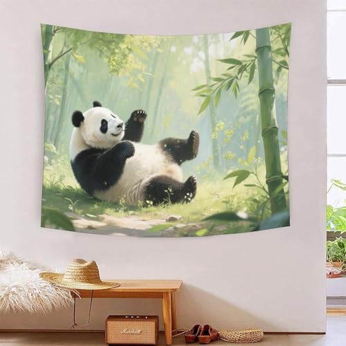 QQZNFTBVF Panda 3D Printing Tapestry for Living Room Bedroom Decorations Wall Hanging Home Decor Beach Blanket 150cmx200cm QQZNFTBVF Panda 3D Printing Tapestry for Living Room Bedroom Decorations Wall Hanging Home Decor Beach Blanket 150cmx200cm von QQZNFTBVF