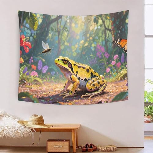 QQZNFTBVF Poison Dart Frog 3D Printing Tapestry for Living Room Bedroom Decorations Wall Hanging Home Decor Poster 70cmx100cm QQZNFTBVF Poison Dart Frog 3D Printing Tapestry for Living Room Bedroom Decorations Wall Hanging Home Decor Poster 70cmx100cm von QQZNFTBVF