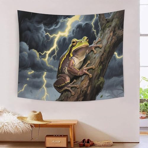 QQZNFTBVF Tree Frog 3D Printing Tapestry for Living Room Bedroom Decorations Wall Hanging Home Decor Poster 70cmx100cm QQZNFTBVF Tree Frog 3D Printing Tapestry for Living Room Bedroom Decorations Wall Hanging Home Decor Poster 70cmx100cm von QQZNFTBVF
