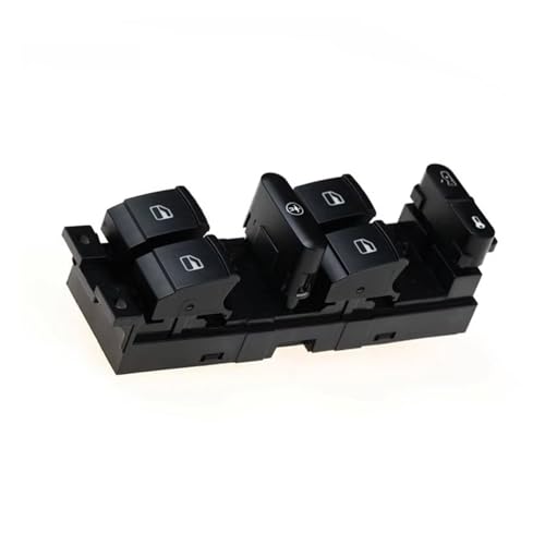 Elektrischer Fensterschalter Steuertaste Für VW Für Passat B5 Für Jetta Power Fahrerseite Fenster Schalter 1J4959857B von QRDKKL