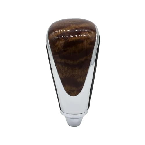 QRDKKL Auto Schaltknauf Für Mazda 3 5 6 8 9 MX 5 CX 5 CX 7 CX 9 Getriebe Griff Automatische Auto Getriebe Shift Knauf Handball(Brown) von QRDKKL