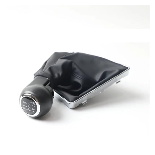 QRDKKL Auto Schaltknauf Für Opel Für Astra 3 H 1,6 2004-2010 Schaltknauf Hebel 5 6 Geschwindigkeit Mit Gamasche Boot Abdeckung(6 Speed) von QRDKKL