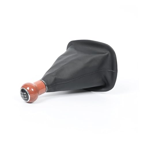 QRDKKL Auto Schaltknauf Für VW Für Passat B5 B5.5 1998-2004 5/6 Gang Manueller Schaltknauf Hebel Gamasche Boot-Abdeckung(5 Speed D) von QRDKKL