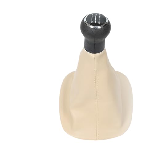 QRDKKL Auto Schaltknauf Für VW Für Passat B5 B5.5 1998-2004 5/6 Gang Manueller Schaltknauf Hebel Gamasche Boot-Abdeckung(5 Speed E) von QRDKKL