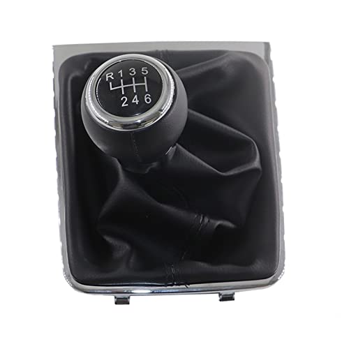QRDKKL Auto Schaltknauf Für VW Für Passat B7 Cc 2011-2015 Auto Schalthebel Schaltknauf Getriebe Schaltknauf Boot(6 speed) von QRDKKL