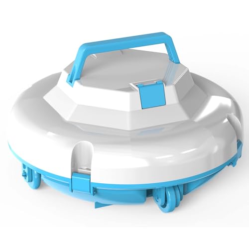 QREDTA Kabelloser Poolroboter mit Starker Saugkraft & Selbsteinparkfunktion – Automatischer Poolsauger von QREDTA