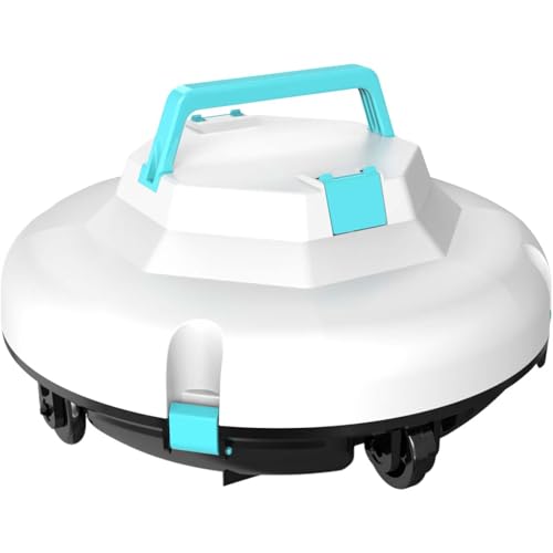 QREDTA Kabelloser Poolroboter mit Starker Saugkraft & Selbsteinparkfunktion – Automatischer Poolsauger von QREDTA