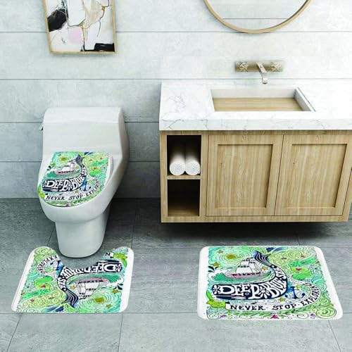 QRFASFZO 3 Stück Badematten und WC Vorleger Microfaser Weiches Badteppich badvorleger rutschfest Waschbar Badezimmerteppich Set,Wal, süßer Wal auf welligem Ozean-Design, der zu Einer l mit Palmen sc QRFASFZO 3 Stück Badematten und WC Vorleger Microfaser Weiches Badteppich badvorleger rutschfest Waschbar Badezimmerteppich Set,Wal, süßer Wal auf welligem Ozean-Design, der zu Einer l mit Palmen sc von QRFASFZO