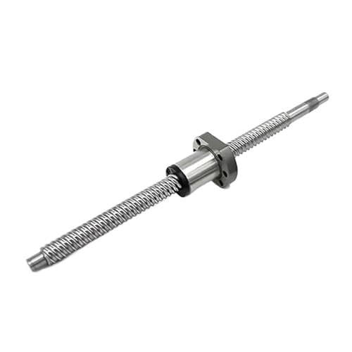 1 Stück Hochgeschwindigkeits-Kugelumlaufspindel mit großer Steigung und Endbearbeitung, C7 Präzisions-Kugelumlaufspindel 1620 + Kugelmutter BKBF12, Endbearbeitung(800mm) von QRNHPJLJK
