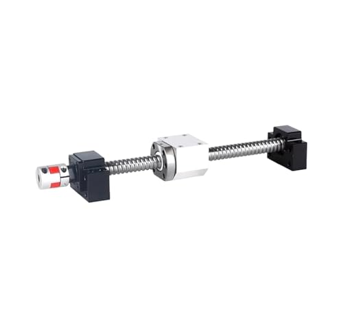 12mm Kugelumlaufspindel SFU1204 Endenbearbeitung + RM1204 Kugelmutter + BK10 BF10 Endstützen + Kupplung + Muttergehäuse 12H(300mm) von QRNHPJLJK