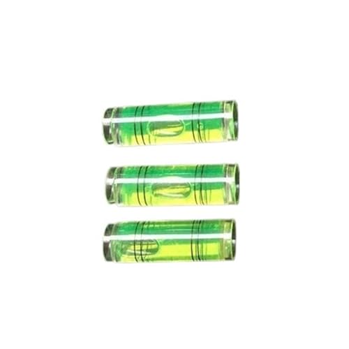 3er-Pack Mini-Wasserwaage, zylindrisches Präzisionsmessset(25x9.5mm) von QRNHPJLJK
