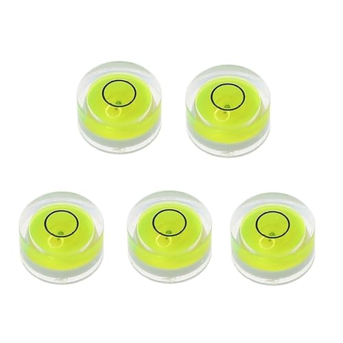 5-teiliges rundes Mini-Wasserwaagen-Messset(C 15x8mm) von QRNHPJLJK