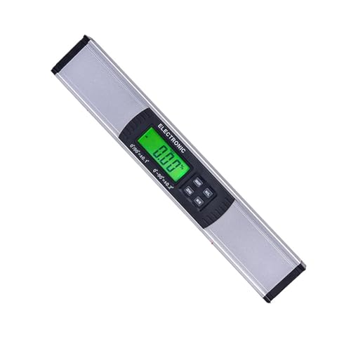 Digitaler Winkelmesser Messgerät Wasserwaage 360 ​​Grad Neigungsmesser mit Magnet(211-300MM) von QRNHPJLJK