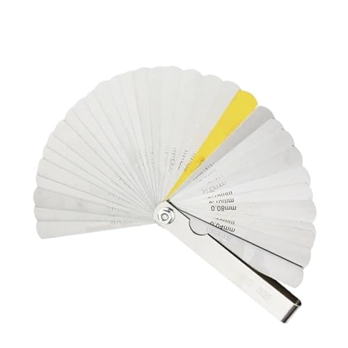 Fühlerlehre metrisch Dickenmessgerät Satz Spaltmessgerät Werkzeug(89A32) von QRNHPJLJK