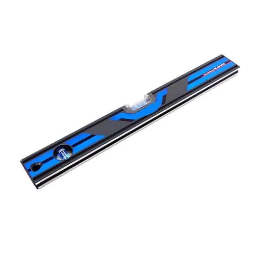 Hochpräzise Wasserwaage blau magnetische Aluminiumlegierung Winkellineal Wasserwaage Blase(73492 450mm) von QRNHPJLJK