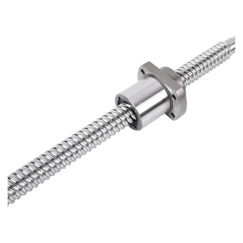 Kugelumlaufspindel, Endenbearbeitung mit SFE2525-Führung, 25-mm-Kugelmutter-Endmaschine + 100 mm – 550 mm Länge(500mm) von QRNHPJLJK