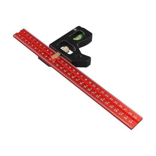 Leichtes Winkellineal mit Skalenrillen-Design aus Edelstahl(600mm) von QRNHPJLJK