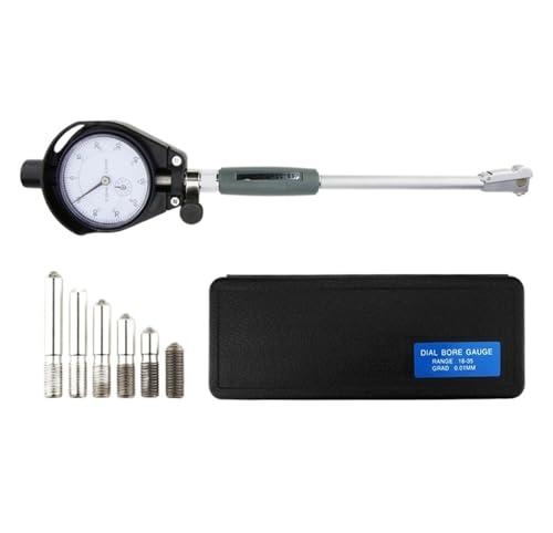 Mikrometer Innenlochlehre Innendurchmesser Lineal Messstab Messuhr Set 15-35-50-160mm(18-35mm B Dial) von QRNHPJLJK