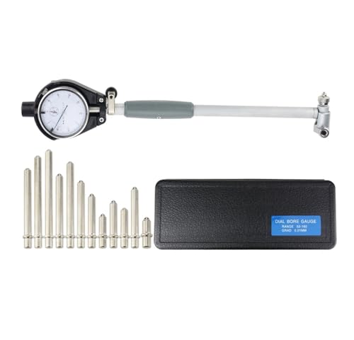 Mikrometer Innenlochlehre Innendurchmesser Lineal Messstab Messuhr Set 15-35-50-160mm(50-160mm B Dial) von QRNHPJLJK