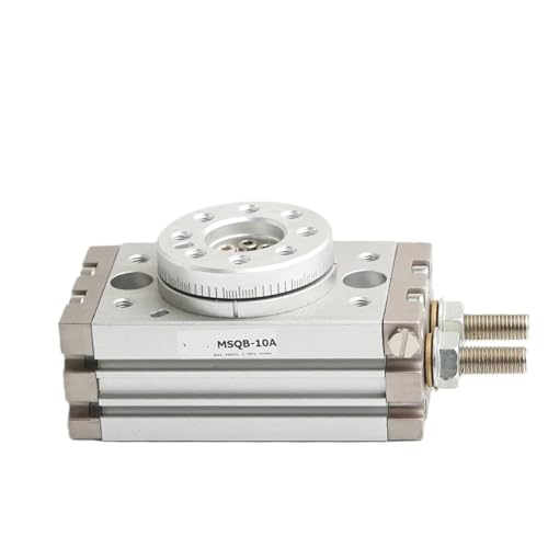 Pneumatischer Drehzylinder SMC MSQB Einstellbare Zylinderdrehung 0-190 Grad MSQB10A MSQB20A MSQB30A MSQB50A MSQB20R MSQB30R (Color : MSQB50A) von QRNHPJLJK