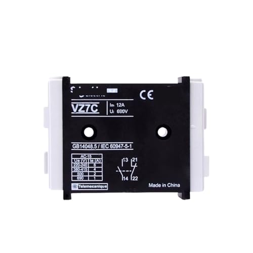 QRNHPJLJK VZ7C 12A 1NC 1NO V01C...V6C Lastschalter Hilfskontaktblock Schütz VZ20C 2NO(VZ20C 2NO) von QRNHPJLJK