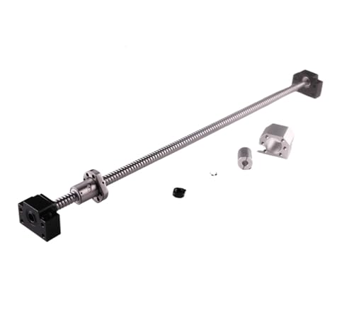 RM1605 Kugelumlaufspindel C7 Endbearbeitungslänge 250~1550mm + Mutterngehäuse BK/BF12 Endstütze + Kupplung(850mm) von QRNHPJLJK