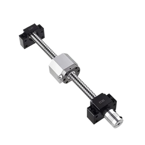 SFU1605 gerollte Kugelumlaufspindel C7 Endenbearbeitung + Kugelmutter + Gehäuse BK/BF12 Endstütze + Kupplung RM1605(1000mm) von QRNHPJLJK