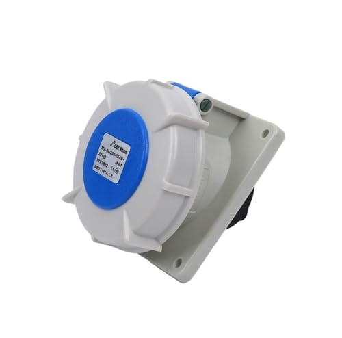 TYP3802 Industriestecker Verdeckte Schrägsteckdose 32A 3-adrig IP67 von QRNHPJLJK